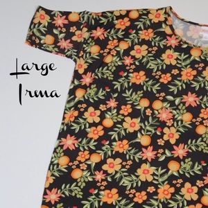 NWT Large LuLaRoe Irma Shirt